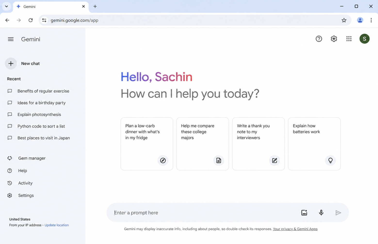 Google Gemini AI assistant interface showing content idea generation, SEO writing assistance, topic research capabilities, and productivity automation features for content creators