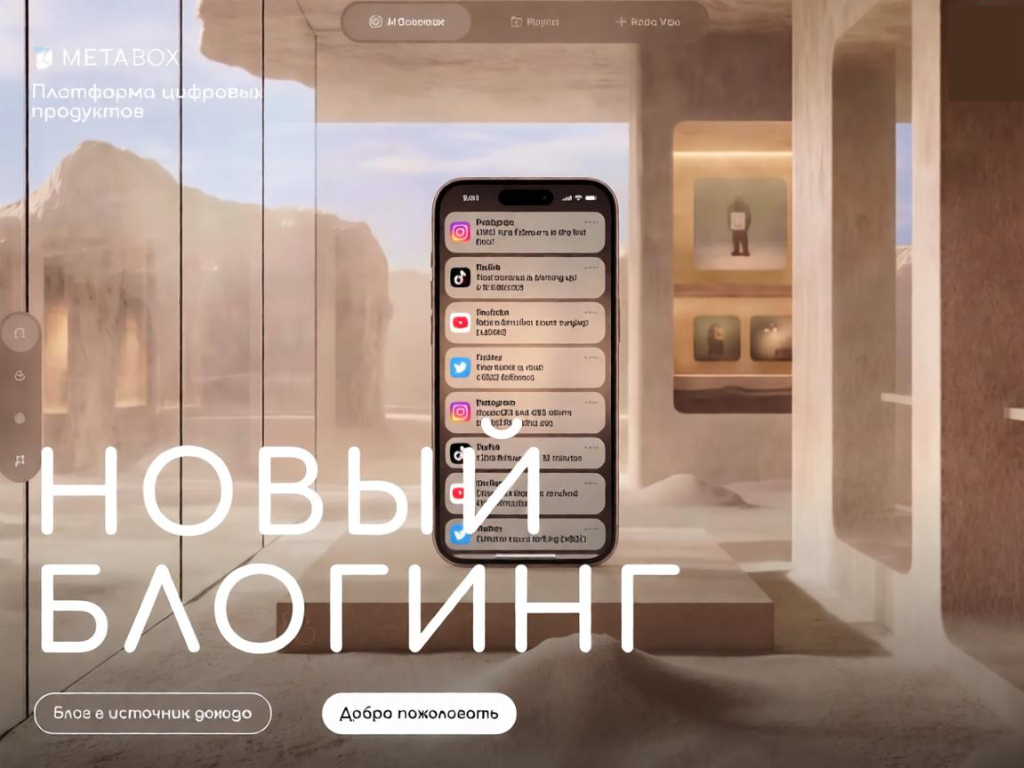 Упаковка соцсетей