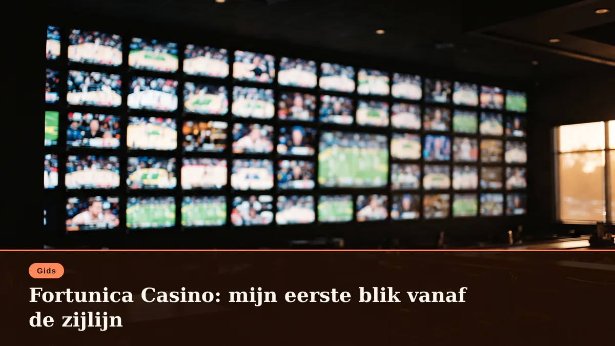 Fortunica Casino: mijn eerste blik vanaf de zijlijn