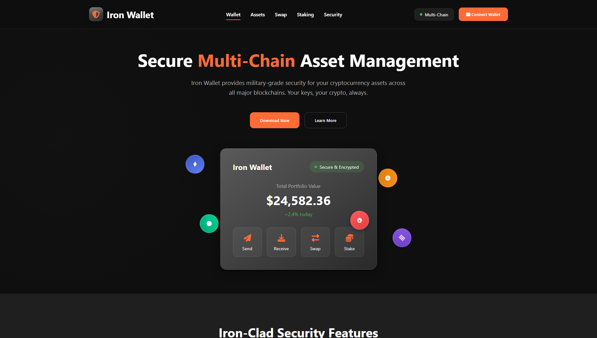 Stored capture of iron-crypto-wallet.pages.dev