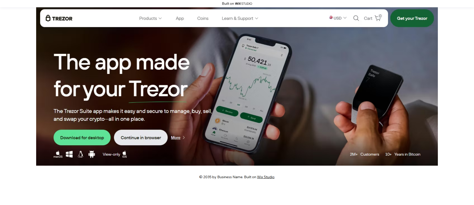 Screenshot of started-bridge-eng.wixstudio.com