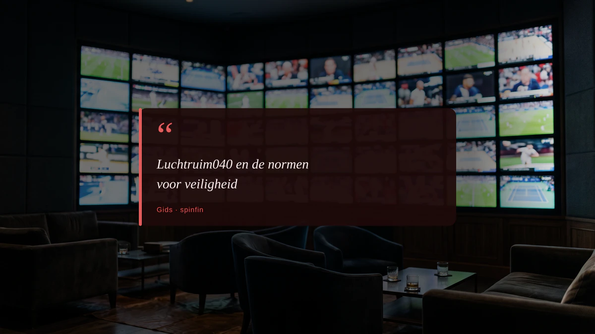 Luchtruim040 en de normen voor veiligheid