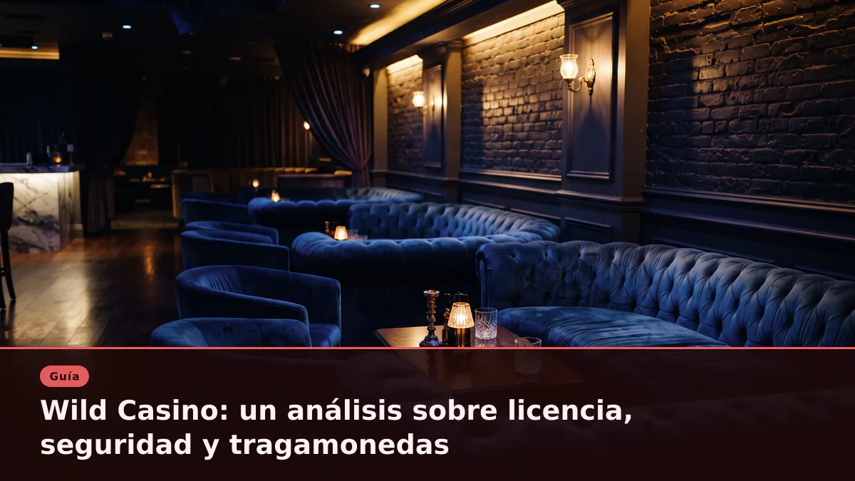 Wild Casino: un análisis sobre licencia, seguridad y tragamonedas