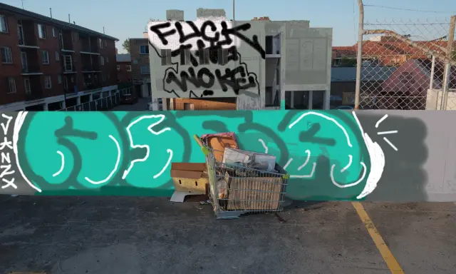 Graffiti artwork by danzx
