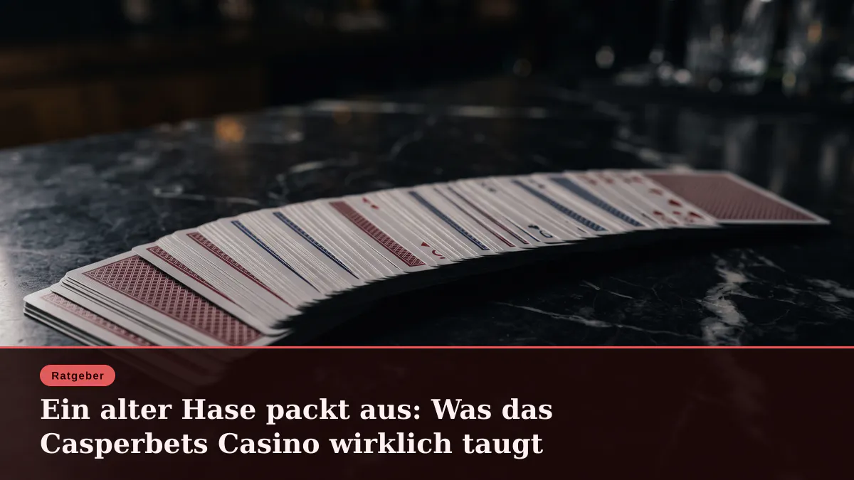 Ein alter Hase packt aus: Was das Casperbets Casino wirklich taugt