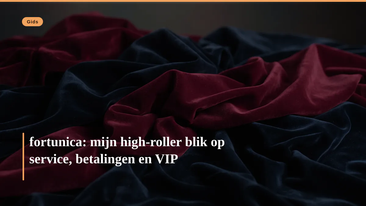 fortunica: mijn high-roller blik op service, betalingen en VIP