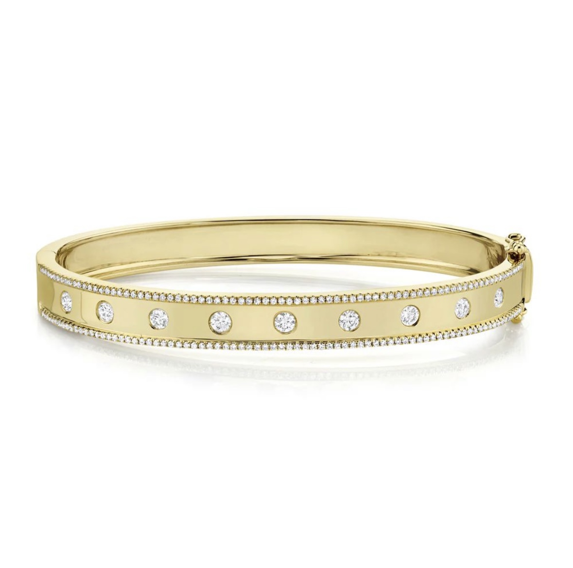 0.97ct Diamond Bangle