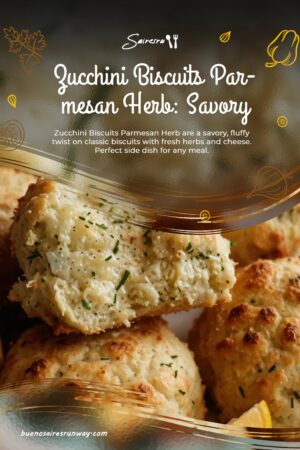 Zucchini Biscuits Parmesan Herb: Savory Homemade Delight