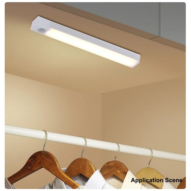 USB rechargeable LED motion sensor cabinet light