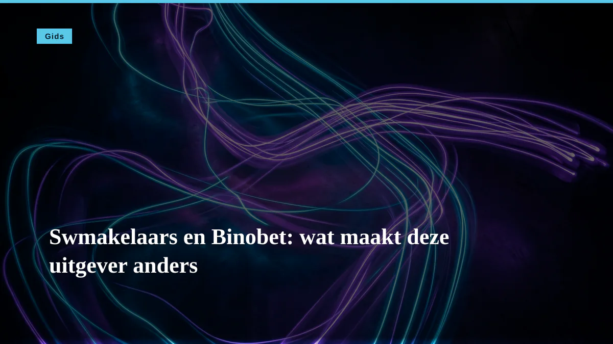 Swmakelaars en Binobet: wat maakt deze uitgever anders