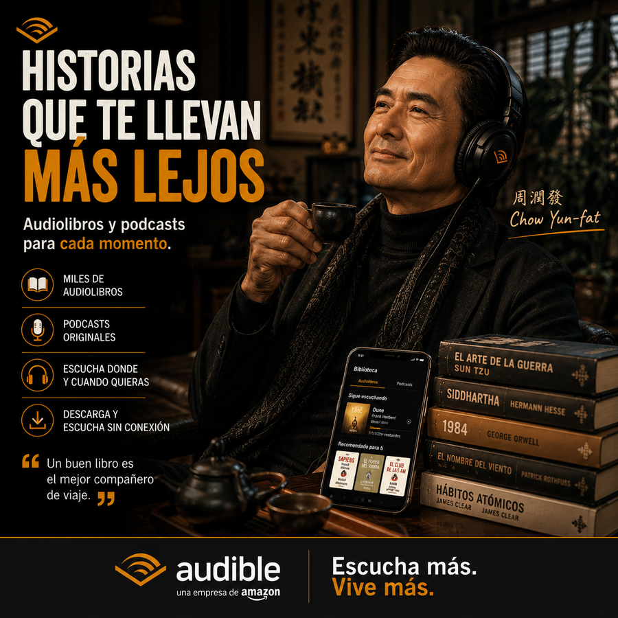 Escucha miles de audiolibros y podcasts originales ¡¡GRATIS!!