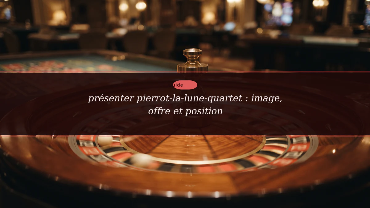 présenter pierrot-la-lune-quartet : image, offre et position