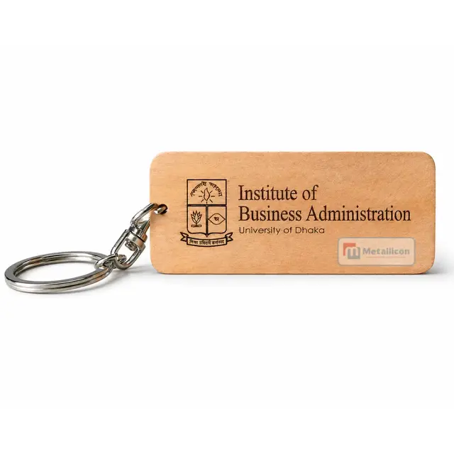 Wooden keyring