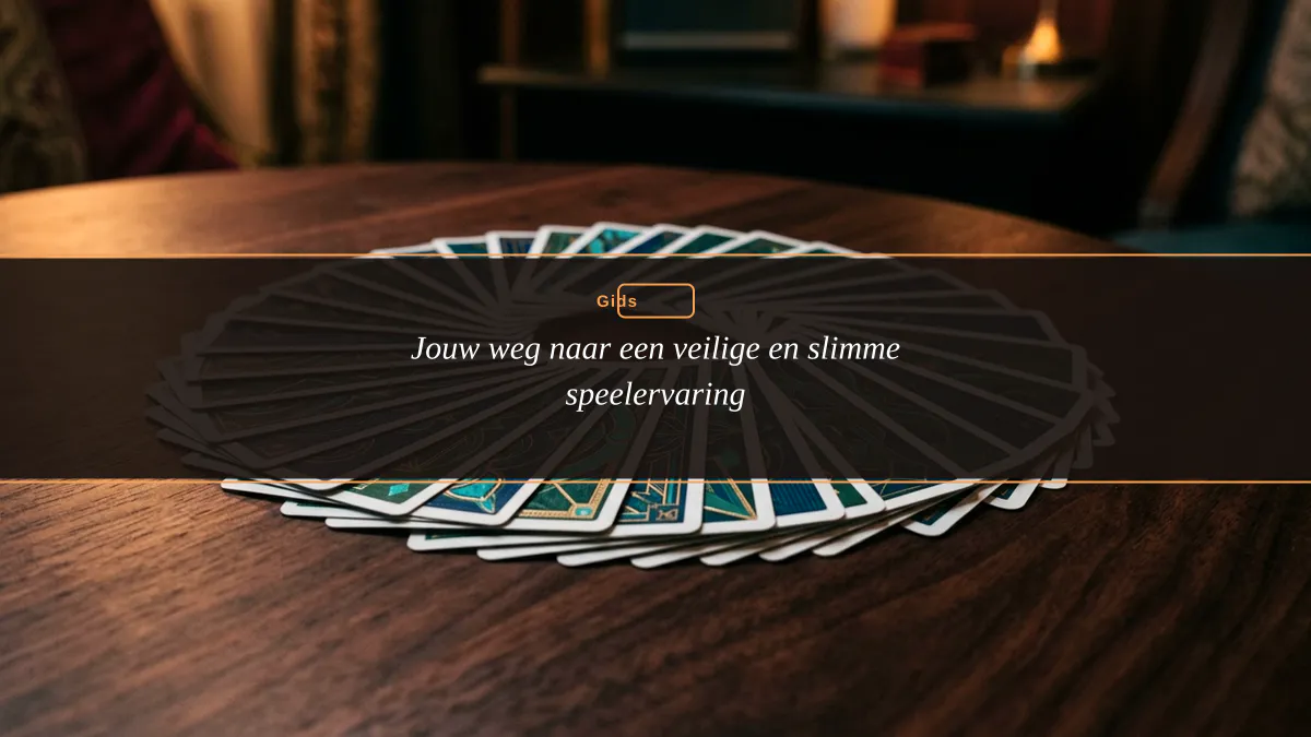 Jouw weg naar een veilige en slimme speelervaring