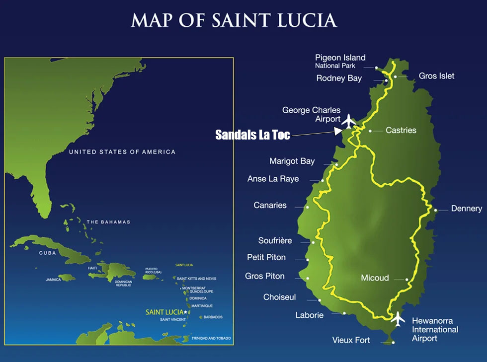 Trip map