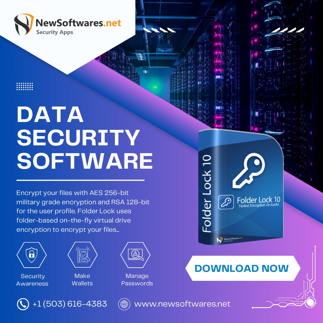 Folder Lock promotional visual for centralized file-vault protection after Excel password recovery