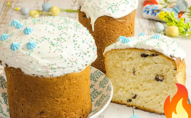 Постер Пасха мамы (пасхальный кулич)