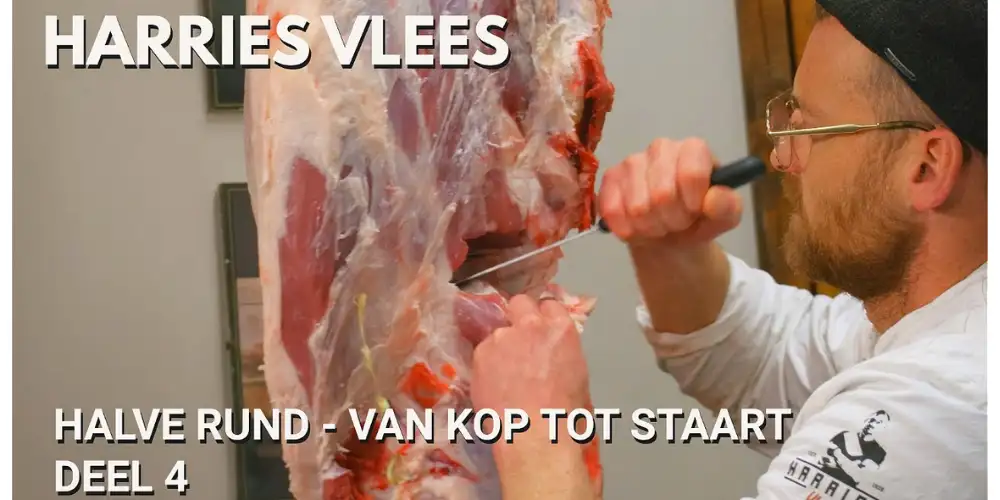Het halve rund - van KOP tot STAART - DEEL 4 - Vleeskopenbijdeboer.nl