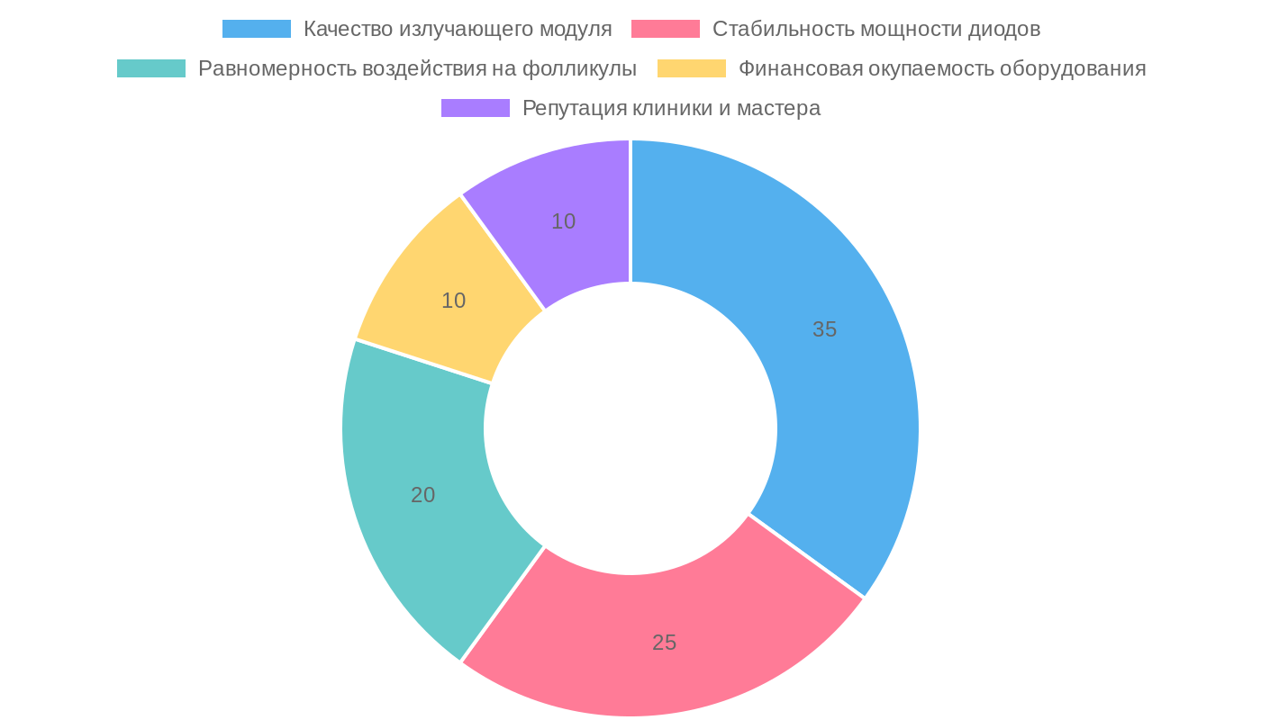 Ключевые факторы успеха при выборе аппарата для лазерной эпиляции