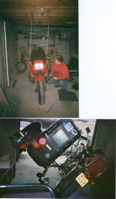 Garage de Papasmurf
