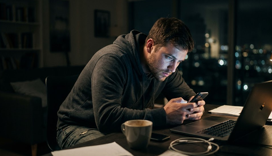 Uzależnienie od telefonu u dorosłych – gdy scrollowanie zastępuje życie