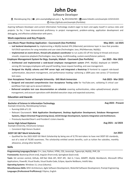 Resume