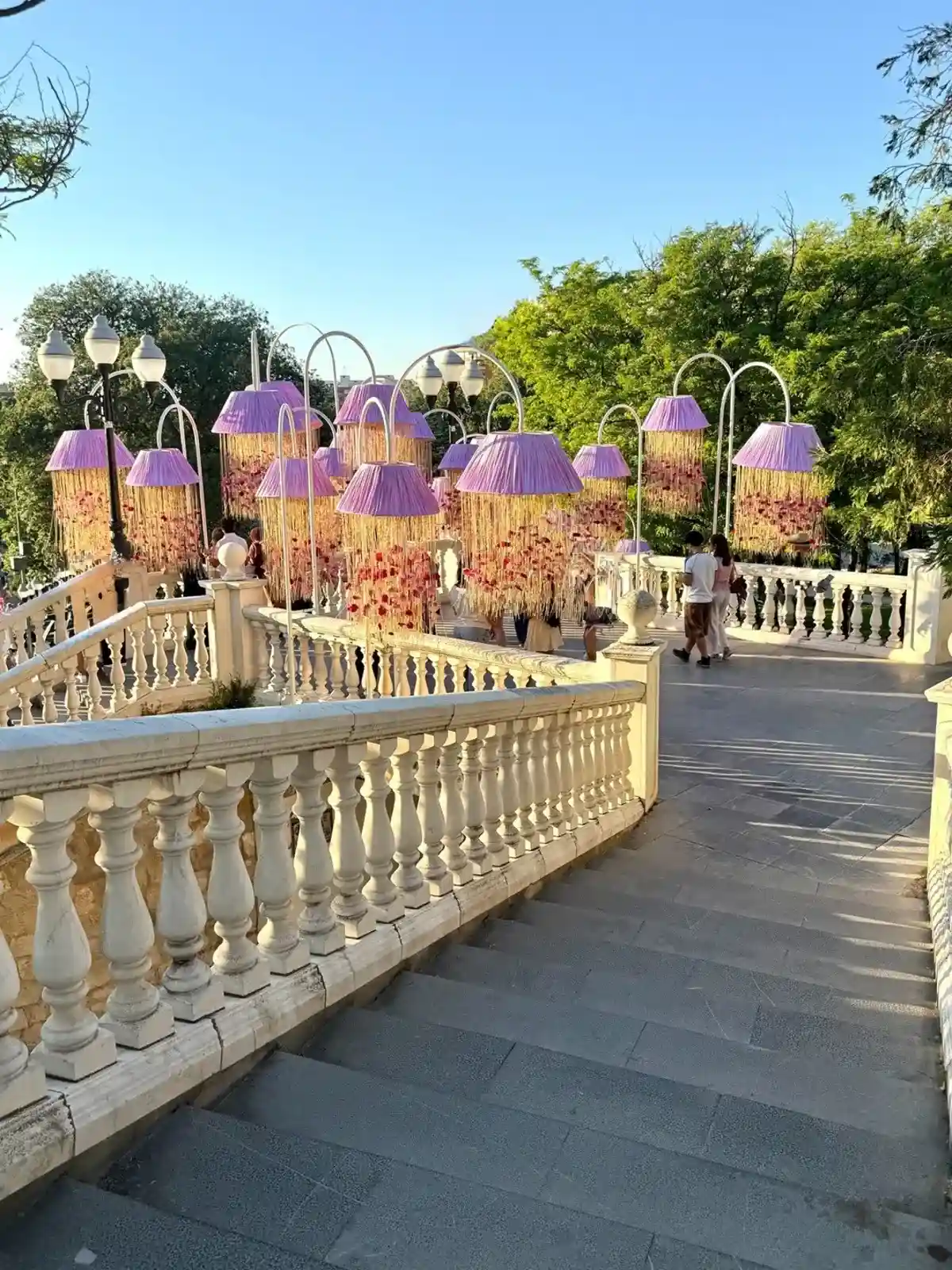 Nicu Bocancea a uimit Spania cu o instalație florală spectaculoasă la Zaragoza