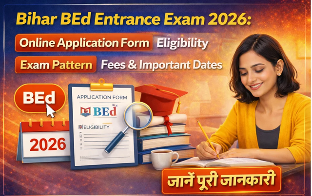 Bihar BEd 2026 Banner