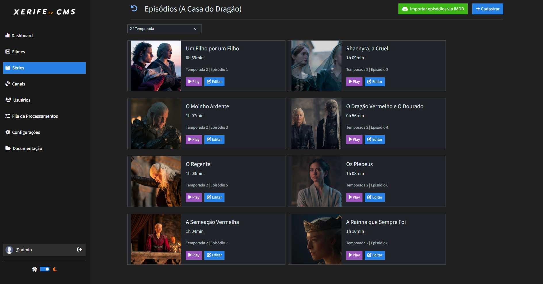 Episodes Series