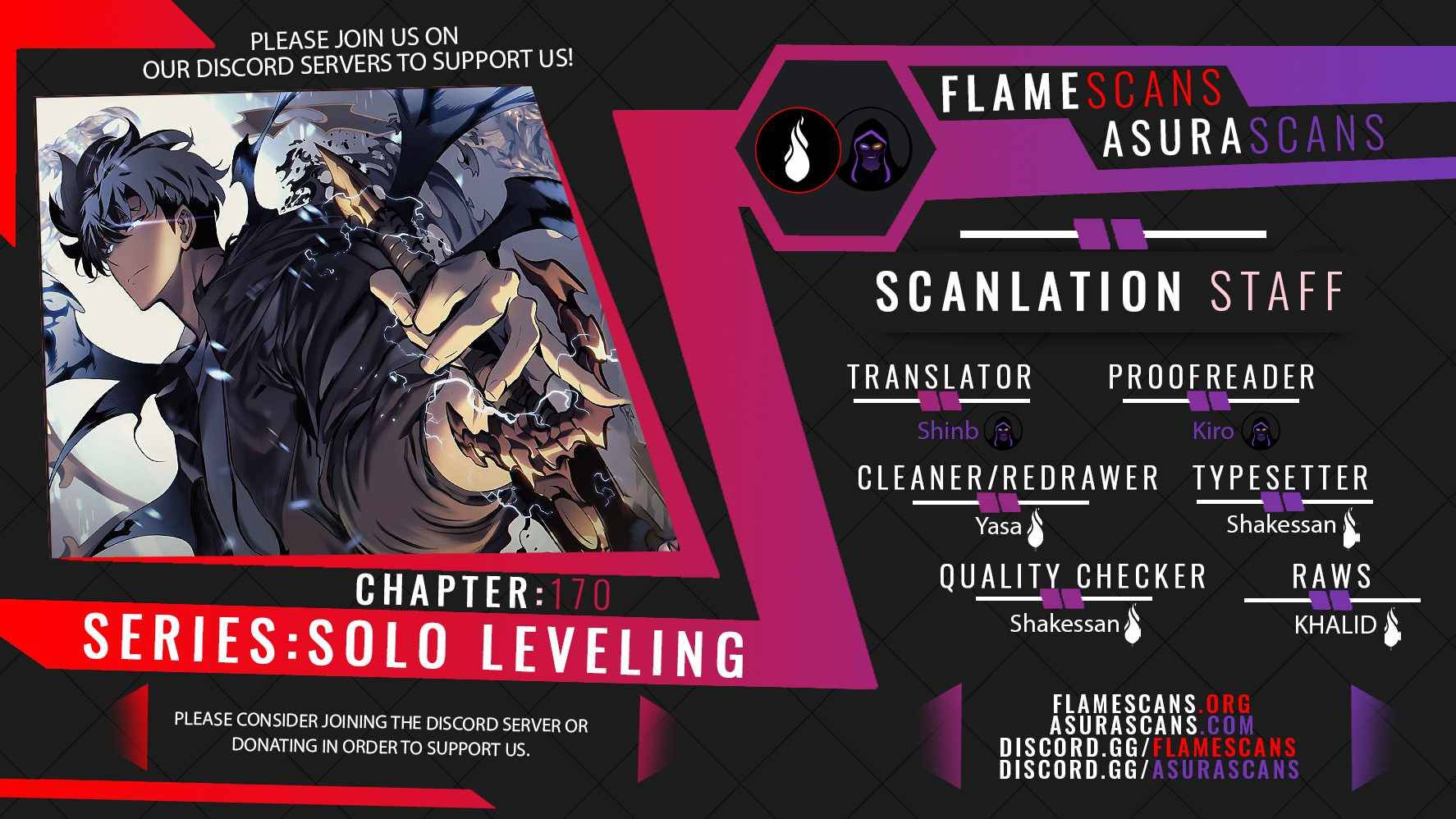 Read Solo Leveling Chapter 170 English - Page 1 Read Solo Leveling Chapter 170 English - Page 1