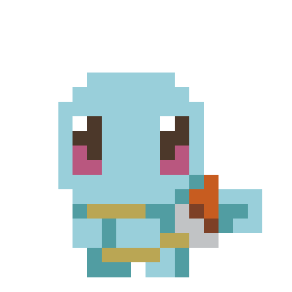 Pokémon pixelado animado
