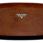Natural Brown leather Card Case front