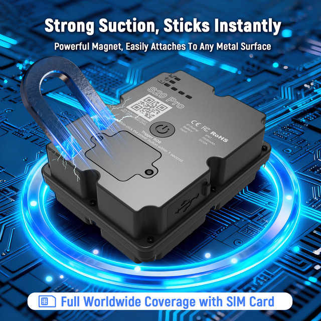 S20 GPS Tracker Main Product Image