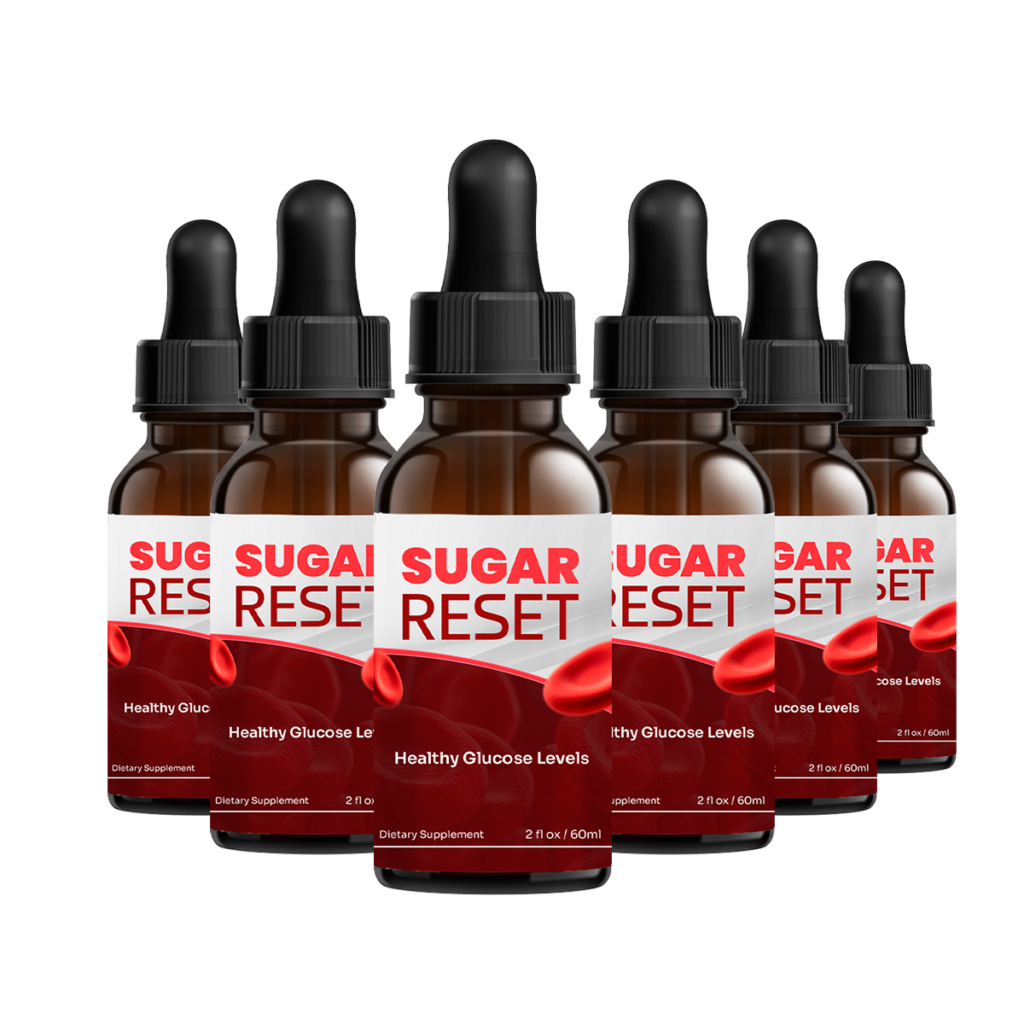 Sugar Reset blood sugar support drops, 6 bottle package