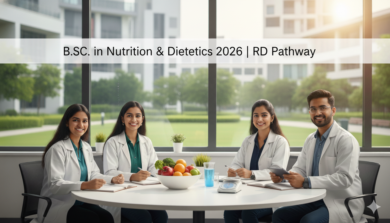 B.Sc. in Nutrition & Dietetics 2026 | RD Pathway