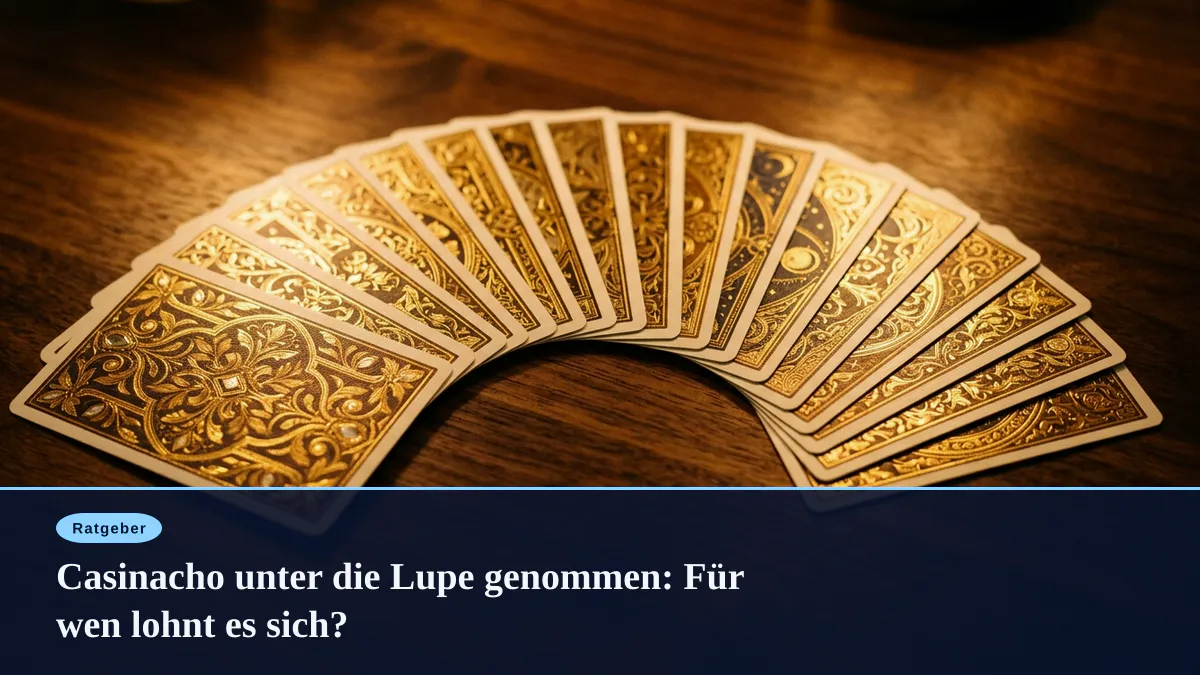 Casinacho unter die Lupe genommen: Für wen lohnt es sich?