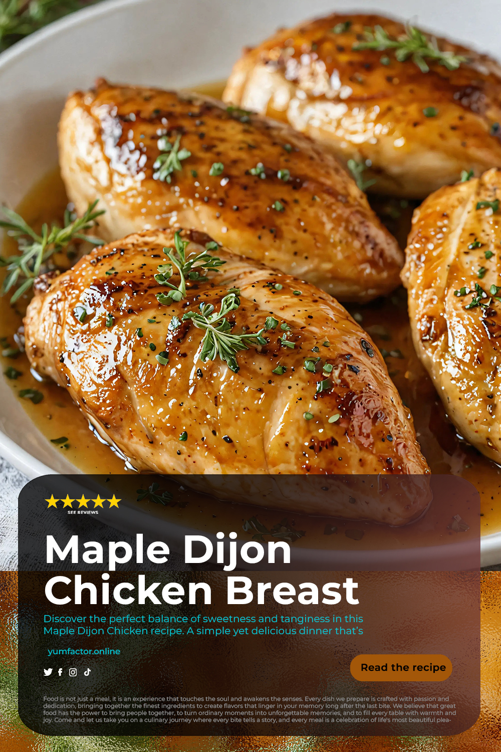 Maple Dijon Chicken Breast Recipe