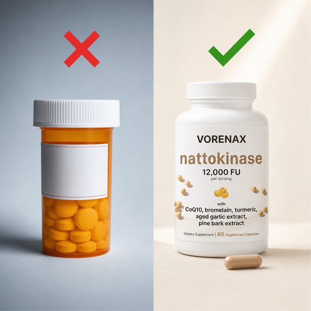 Statin bottle vs Vorenax