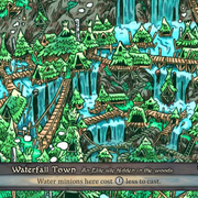Waterfall Town