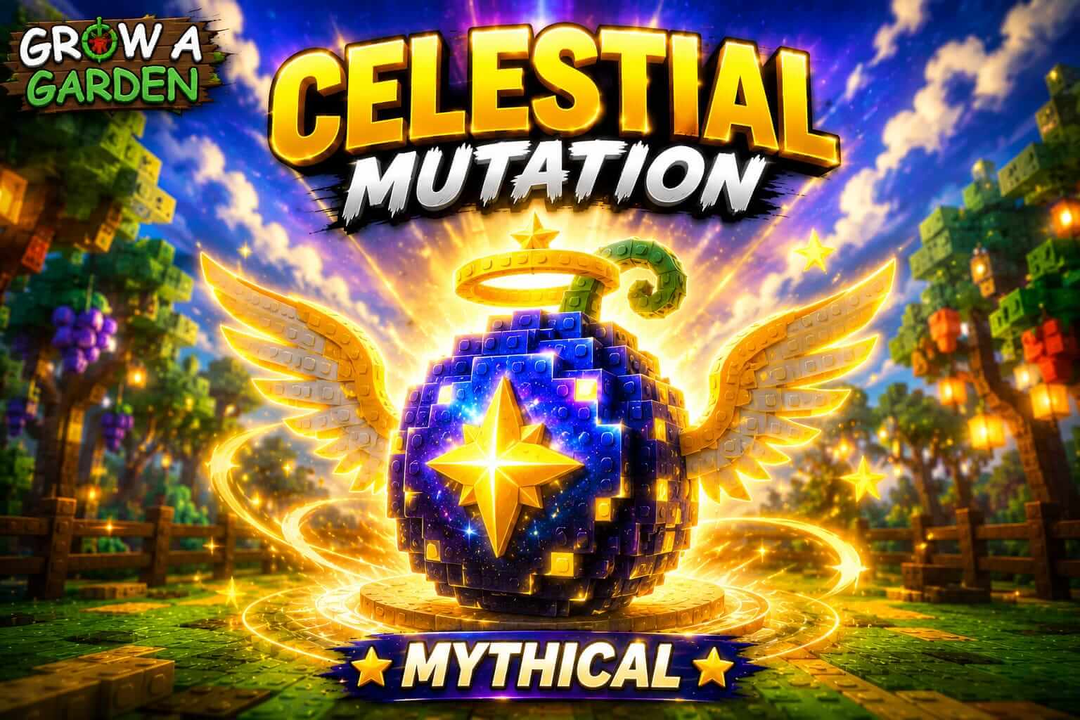 Celestial mutation in Grow a Garden — 120x multiplier Meteor Shower farming guide 2026