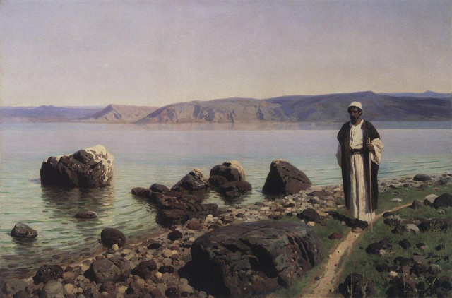На Тивериадском (Генисаретском) озере 1889