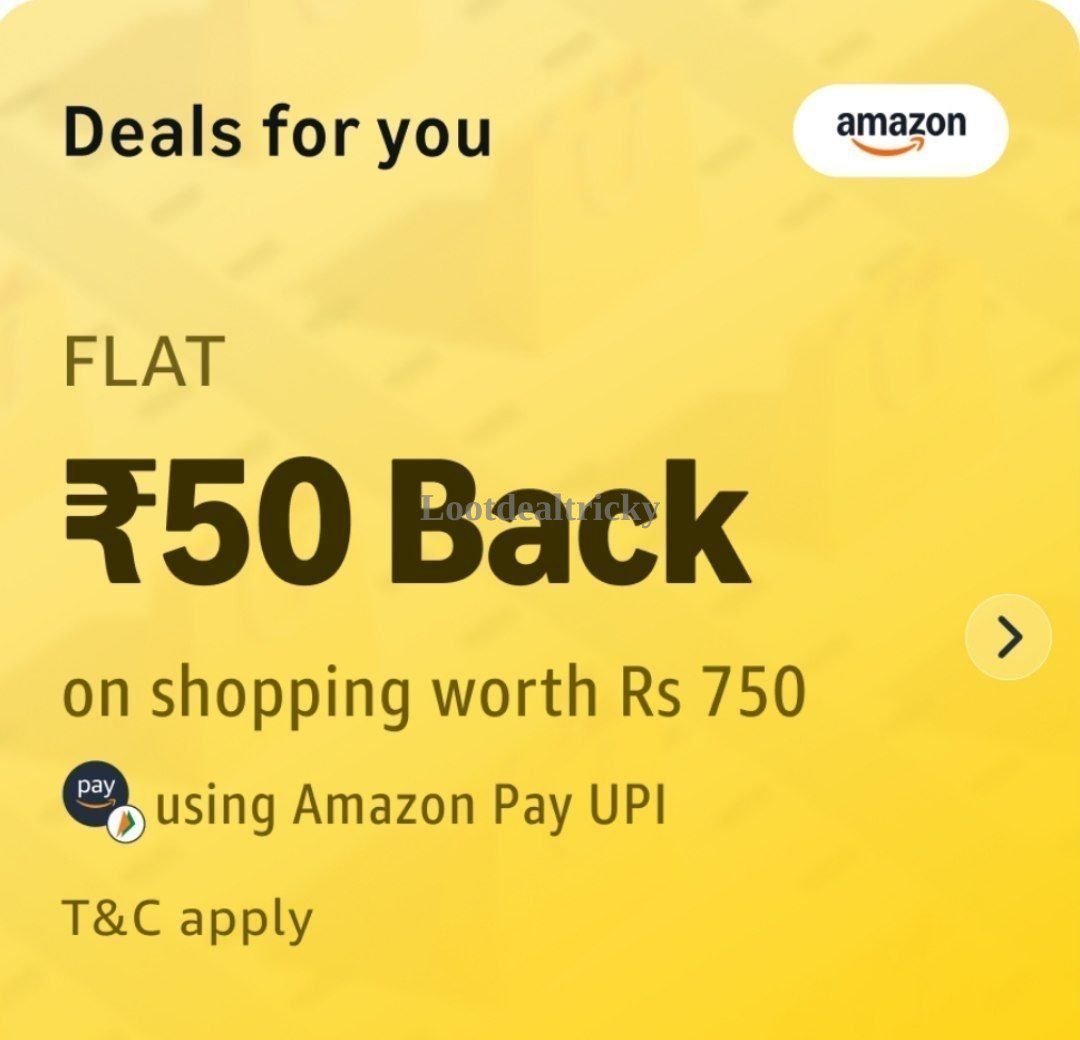 Flat Lootdealtricky 50 – Just ₹50 | Loot Deal