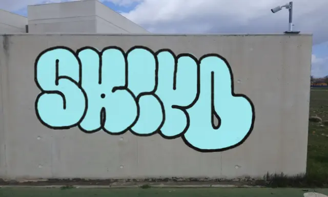 Graffiti artwork by H812