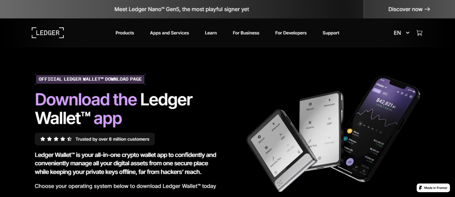 Stored capture of ledgestarted.framer.media