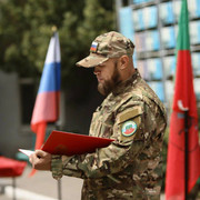 В Запорожской области создано народное ополчение. Присяга