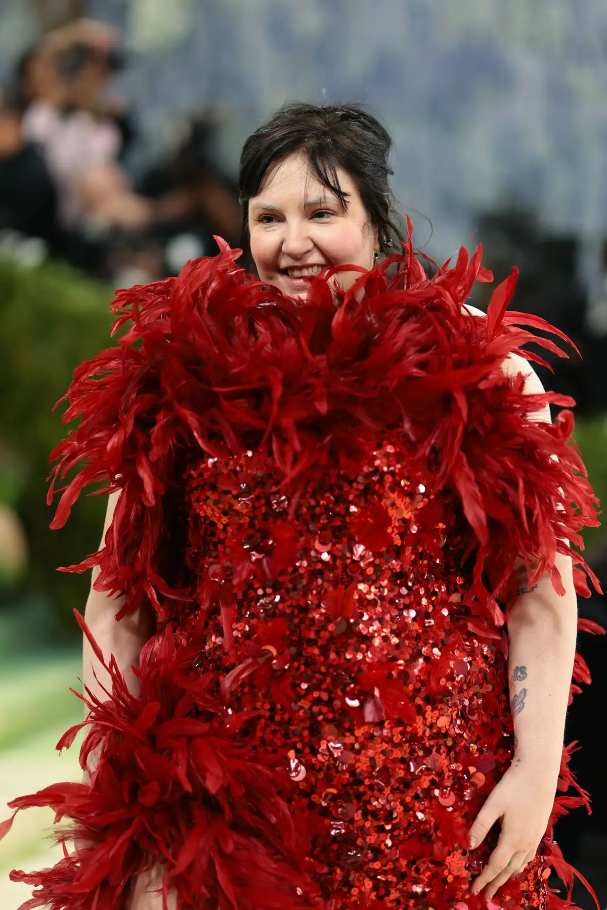 Lena Dunham Returns to the Met Gala