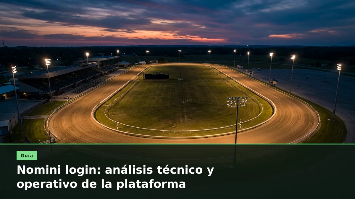 Nomini login: análisis técnico y operativo de la plataforma