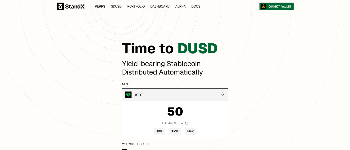 Screenshot of stand-x.org