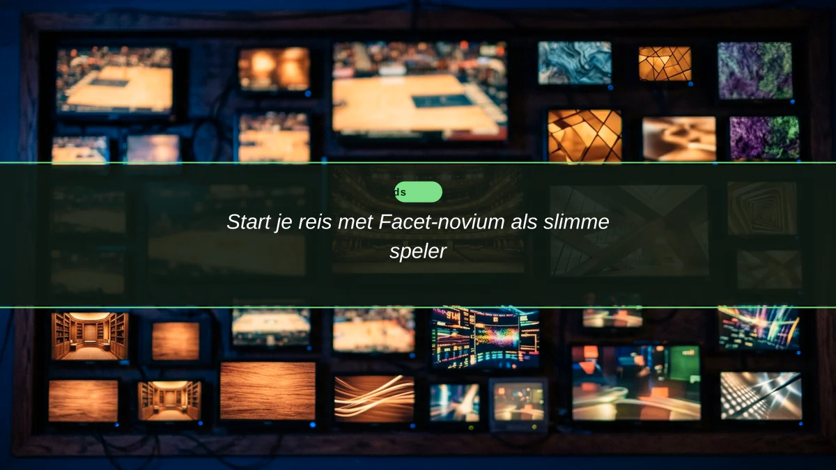 Start je reis met Facet-novium als slimme speler