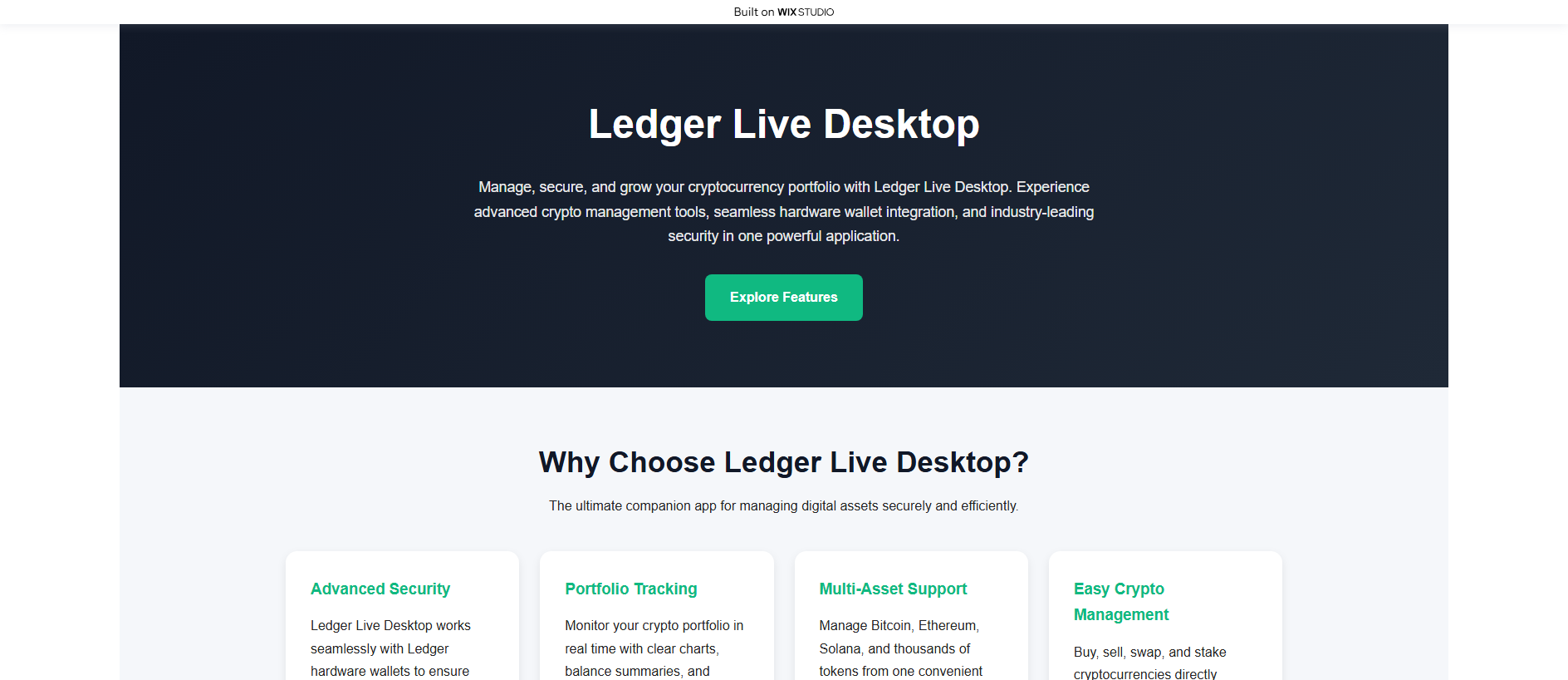 Stored capture of desktop-us-live.wixstudio.com